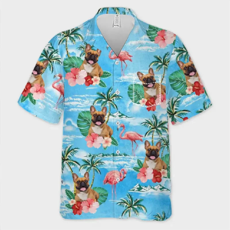 Hawaiian Shirt / With Pocket / S