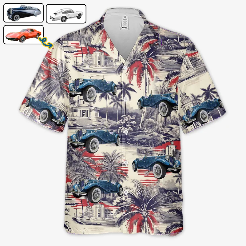 Custom Photo Best Summer Trips - Family Personalized Custom Unisex Tropical Hawaiian Aloha Shirt - Summer Vacation Gift, Gift For Family Members