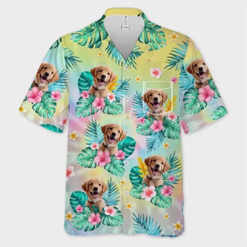 Hawaiian Shirt / With Pocket / S