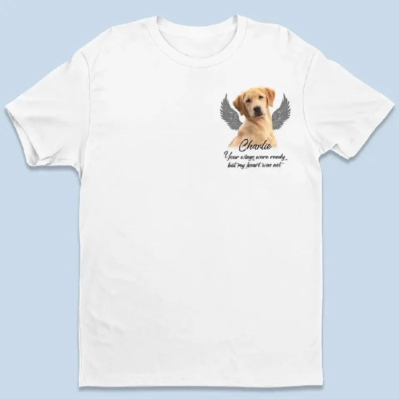 Custom Photo Once By My Side, Forever In My Heart - Memorial Personalized Custom Unisex T-shirt, Hoodie, Sweatshirt - Sympathy Gift For Pet Owners, Pet Lovers