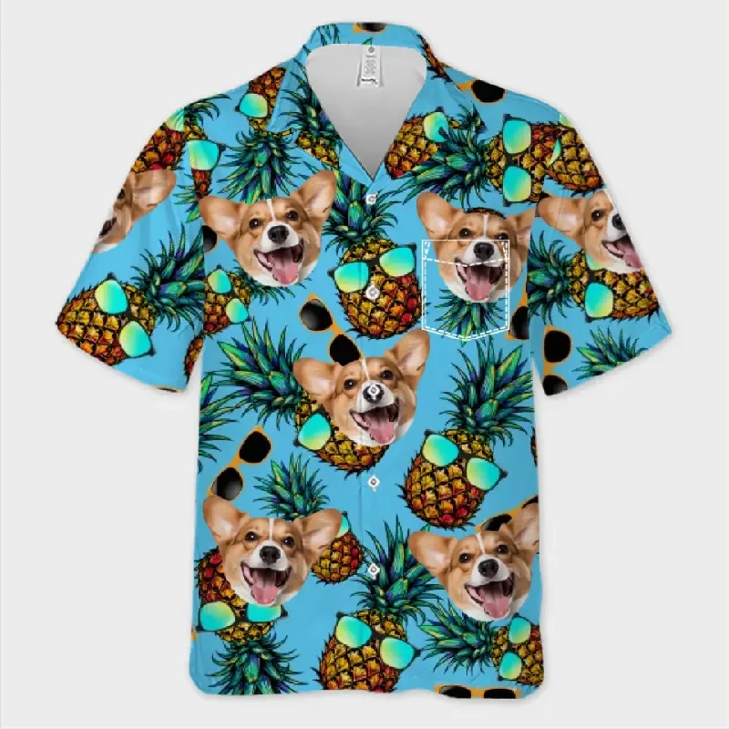 Hawaiian Shirt / With Pocket / S