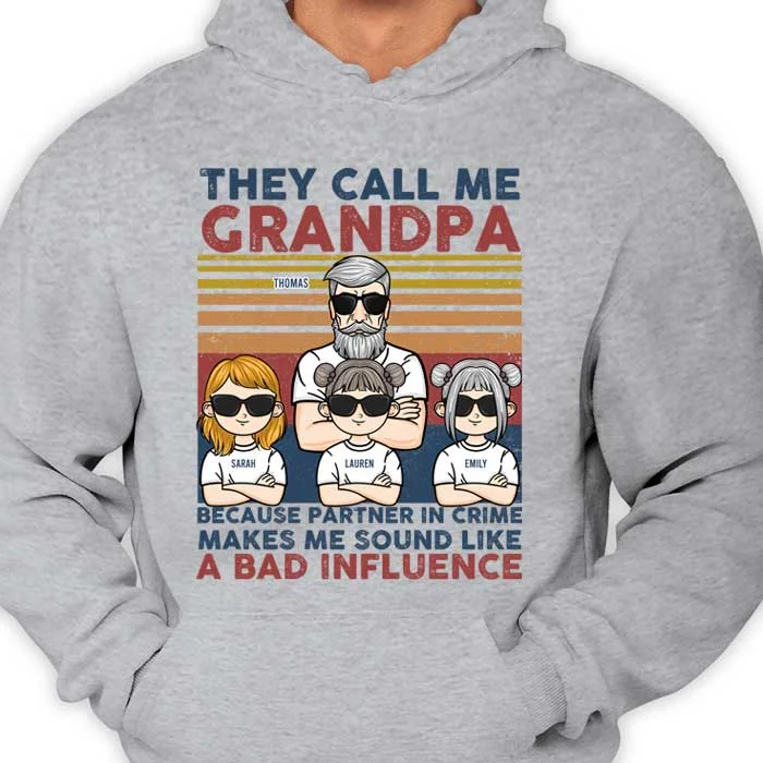 Grandpa & Granddaughter, Legend & Legacy  - Personalized Unisex T-shirt, Hoodie - Gift For Dad, Grandpa