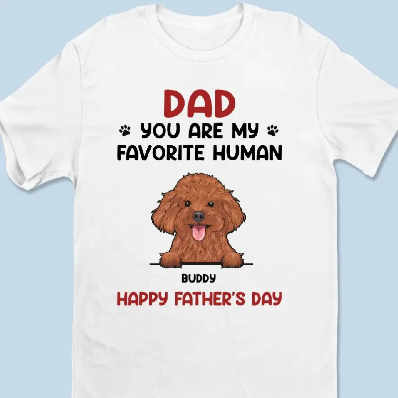 Thanks To Him, I Could See A Future - Dog & Cat Personalized Custom Unisex T-shirt, Hoodie, Sweatshirt - Father's Day, Gift For Pet Owners, Pet Lovers