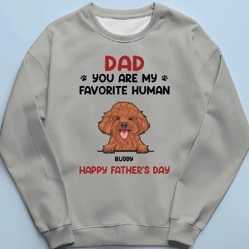 Thanks To Him, I Could See A Future - Dog & Cat Personalized Custom Unisex T-shirt, Hoodie, Sweatshirt - Father's Day, Gift For Pet Owners, Pet Lovers