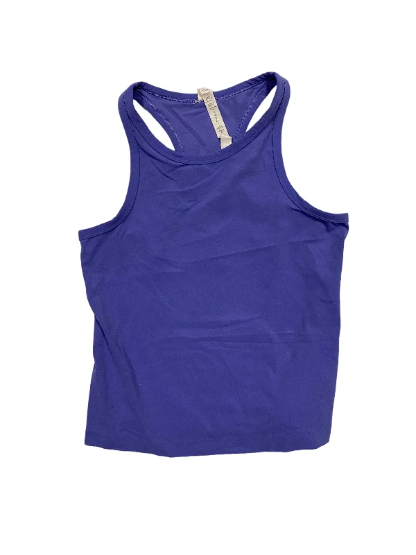 Athletic Tank Top By Lululemon In Purple, Size: 10