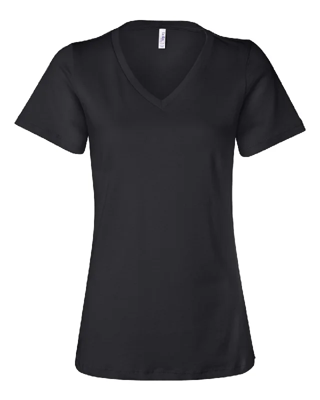 Pretreated BELLA+CANVAS 6405 Women's Relaxed Jersey V-Neck Tee