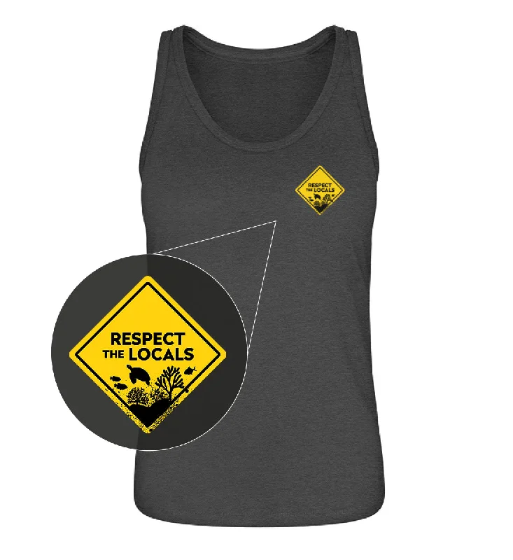 Respect the Locals / marinelife - 100 % Bio Frauen Tanktop