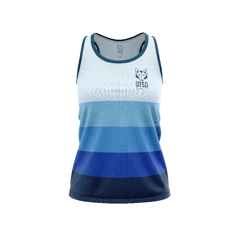 Women's Stripe Tank Blue