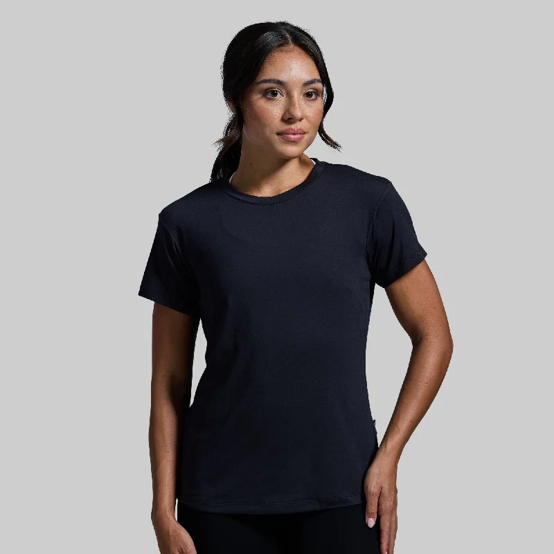 Women's BP Premium Basic Crew (Black)