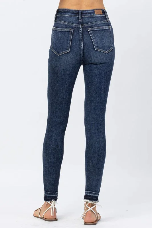 Dark Wash Tummy Control Jeans