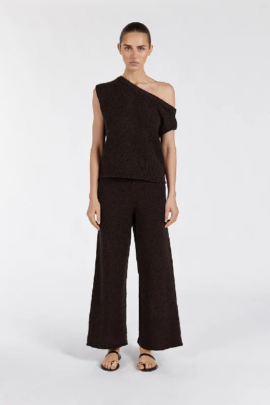 KERRY CHOC KNIT PANT