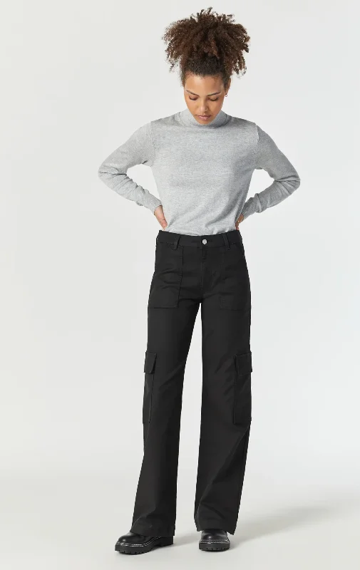 ALVA BLACK LUXE TWILL PANT