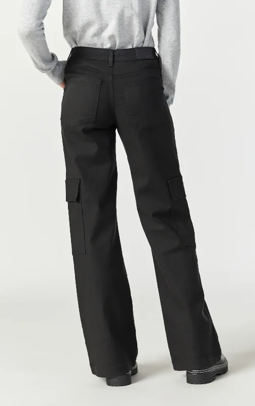 ALVA BLACK LUXE TWILL PANT