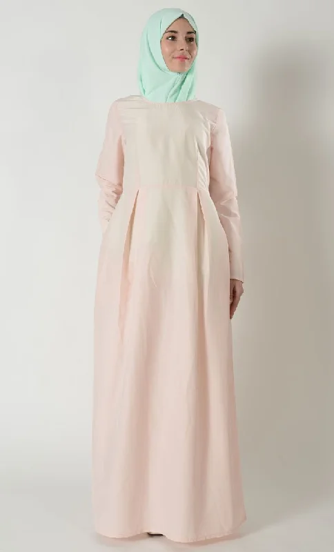 A Line Basic Casual Everyday Abaya Dress