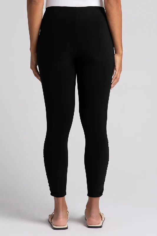 Revelry Ruched Legging | Black