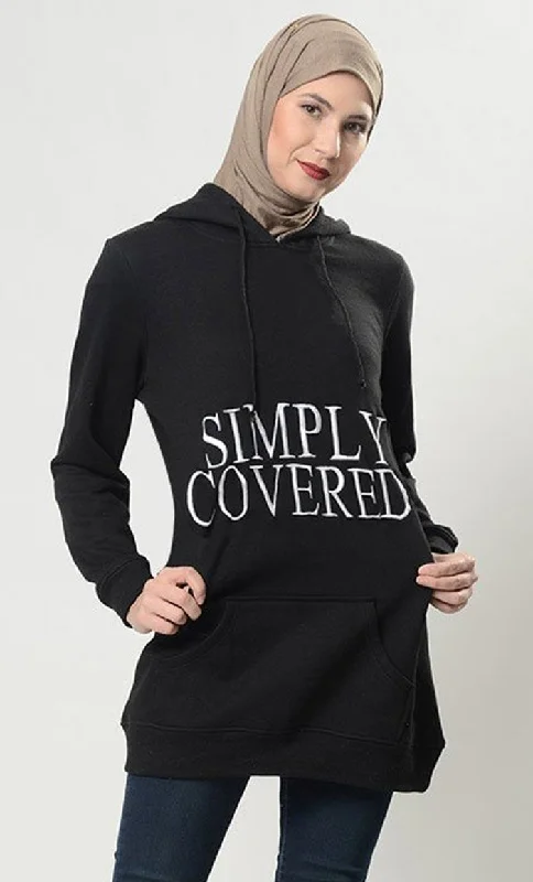 Simply Covered Hoodie Sweatshirt