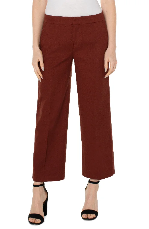 Wide Leg Ankle Trouser 27