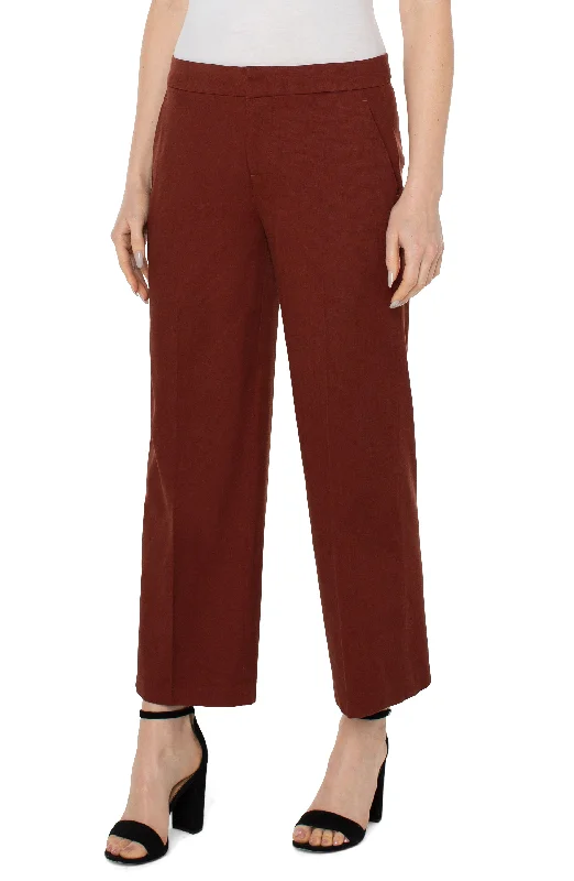 Wide Leg Ankle Trouser 27