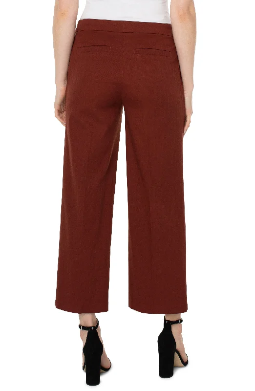 Wide Leg Ankle Trouser 27