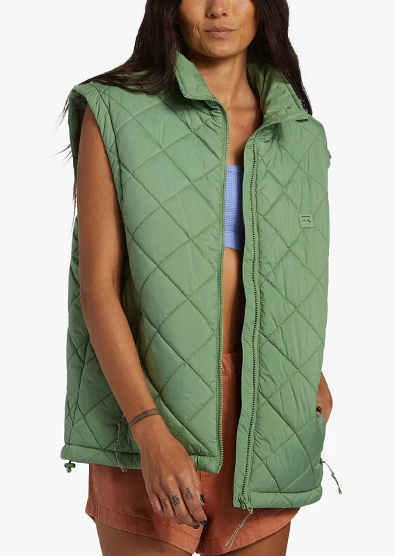 Billabong Women's Transport Puffer Vest