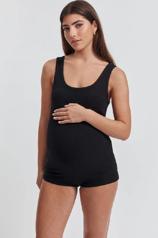 Cotton Rib Bodysuit