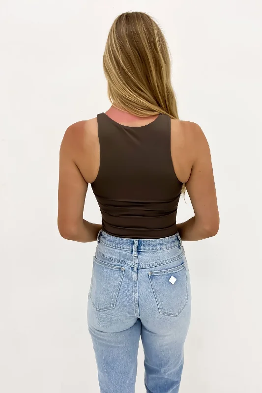 Mimi Bodysuit Brown