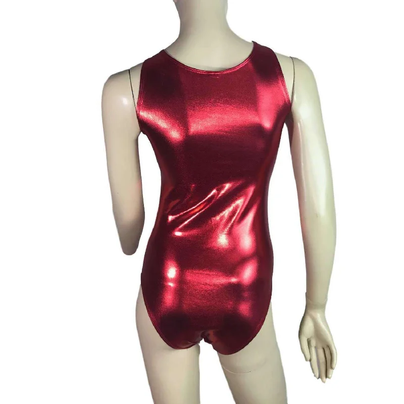 Bodysuit - Red Metallic