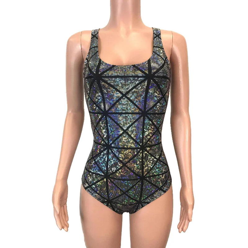 Bodysuit - Silver Glass Pane