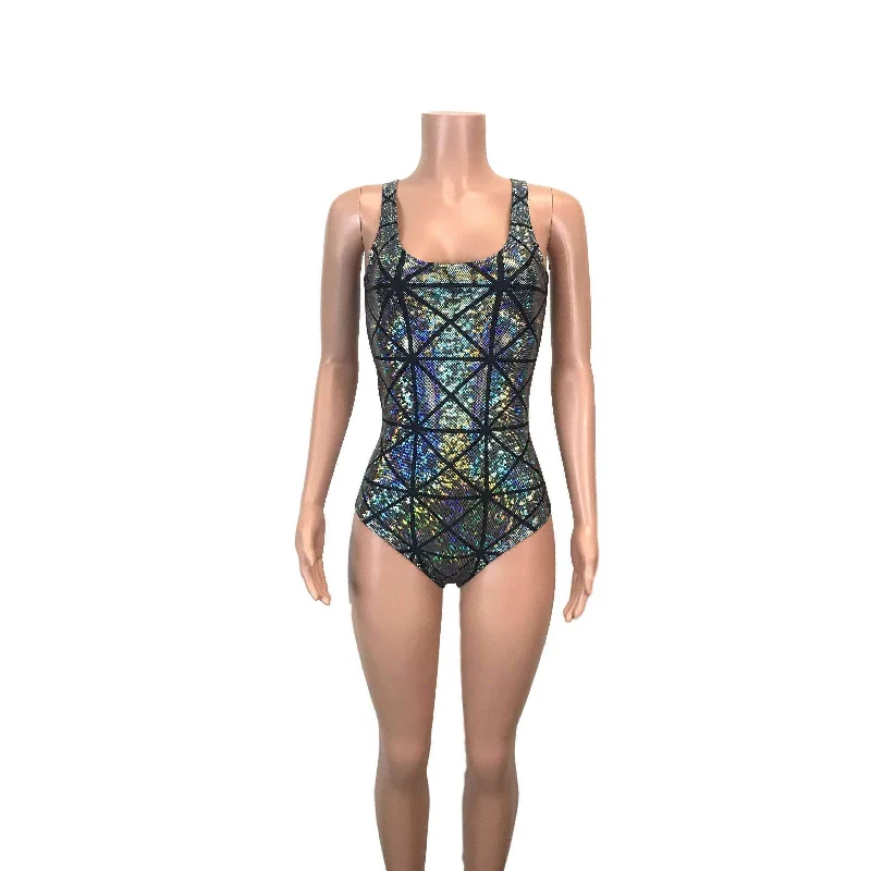 Bodysuit - Silver Glass Pane