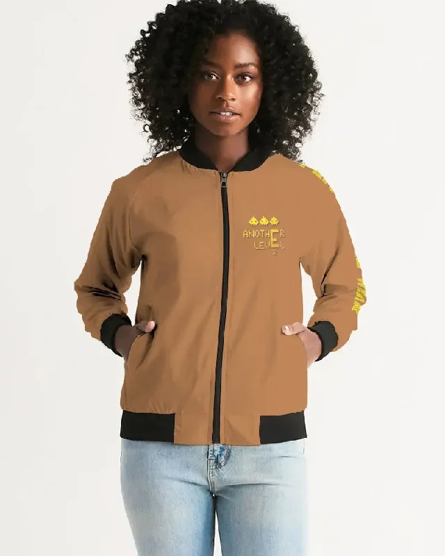 TAN FLITE Women's Bomber Jacket