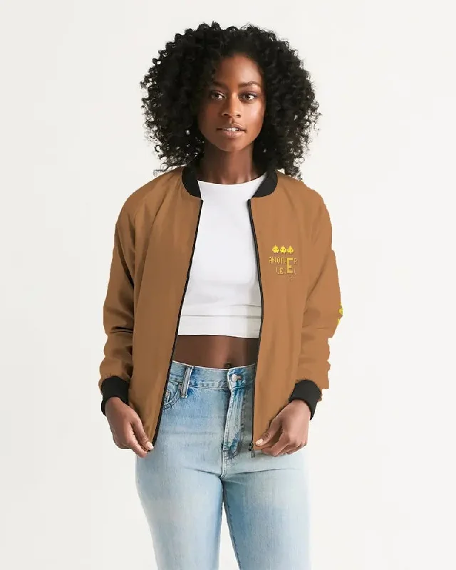 TAN FLITE Women's Bomber Jacket