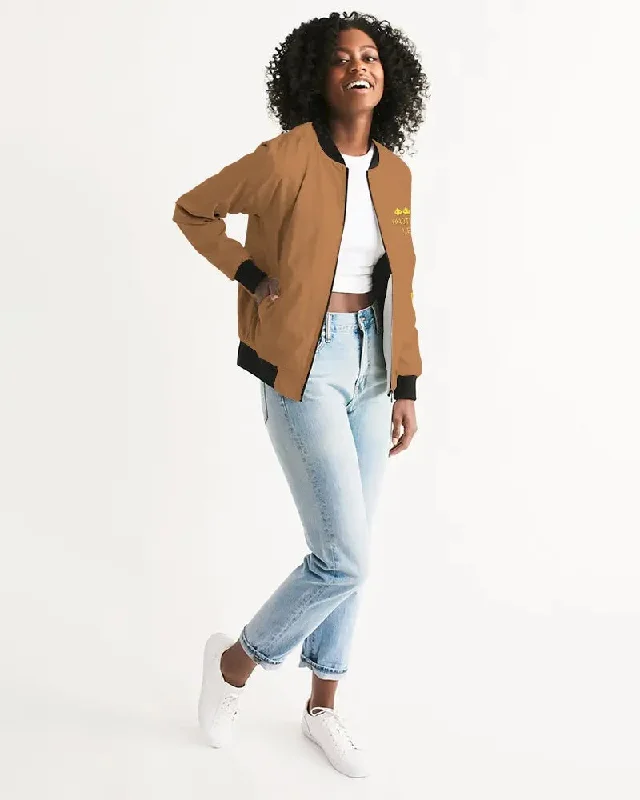 TAN FLITE Women's Bomber Jacket