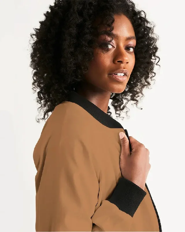 TAN FLITE Women's Bomber Jacket