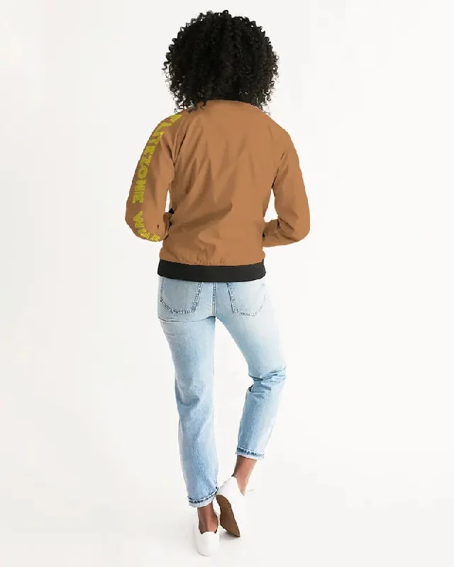 TAN FLITE Women's Bomber Jacket