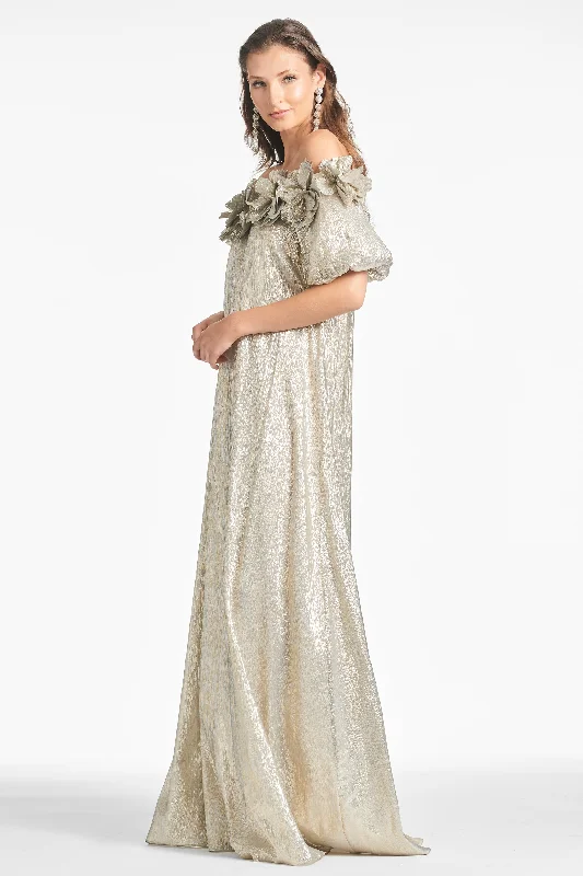 Valentina Gown - Silver