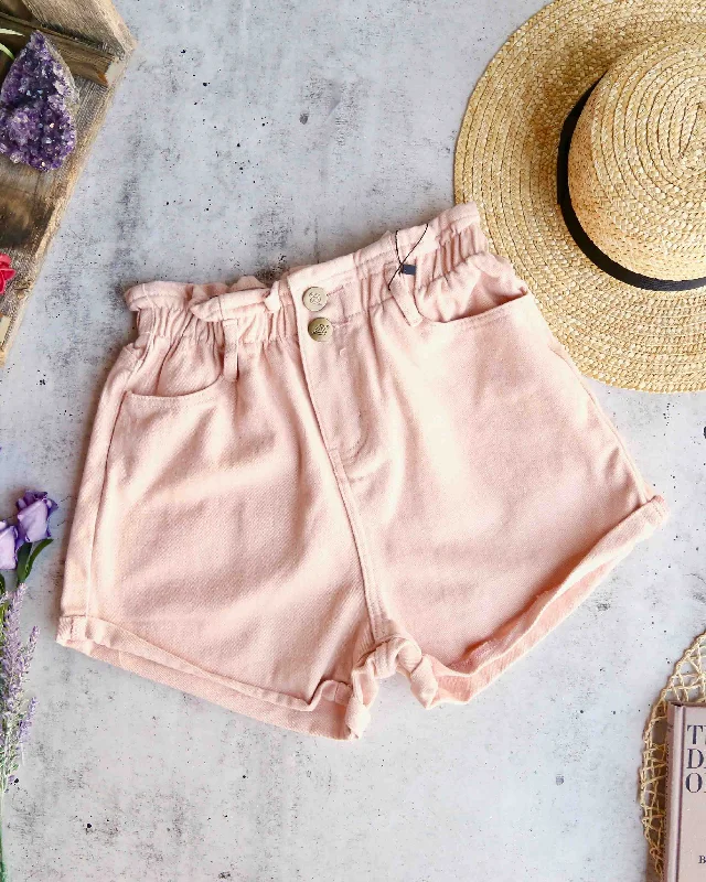 Reverse - Pink Denim Shorts