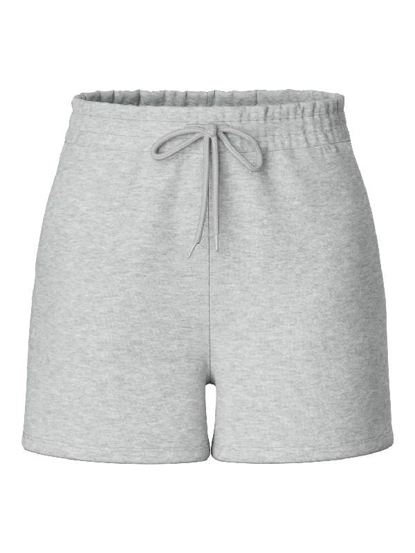 PCCHILLI Shorts - Light Grey Melange