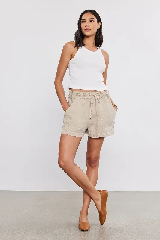 Vevlet Sutton Heavy Linen Short / Autumn