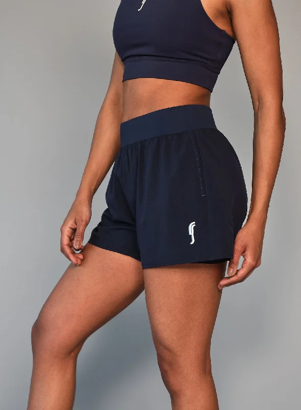 Women's Performance Court Shorts - 2 in 1 with Ball Pockets