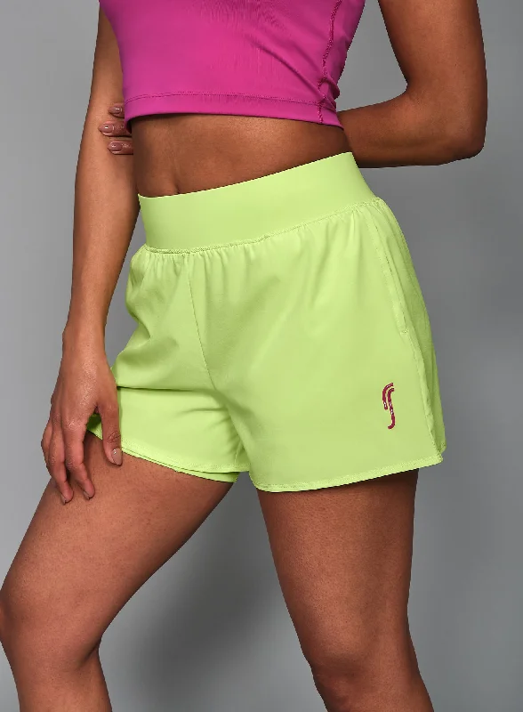 Women's Performance Court Shorts - 2 in 1 with Ball Pockets